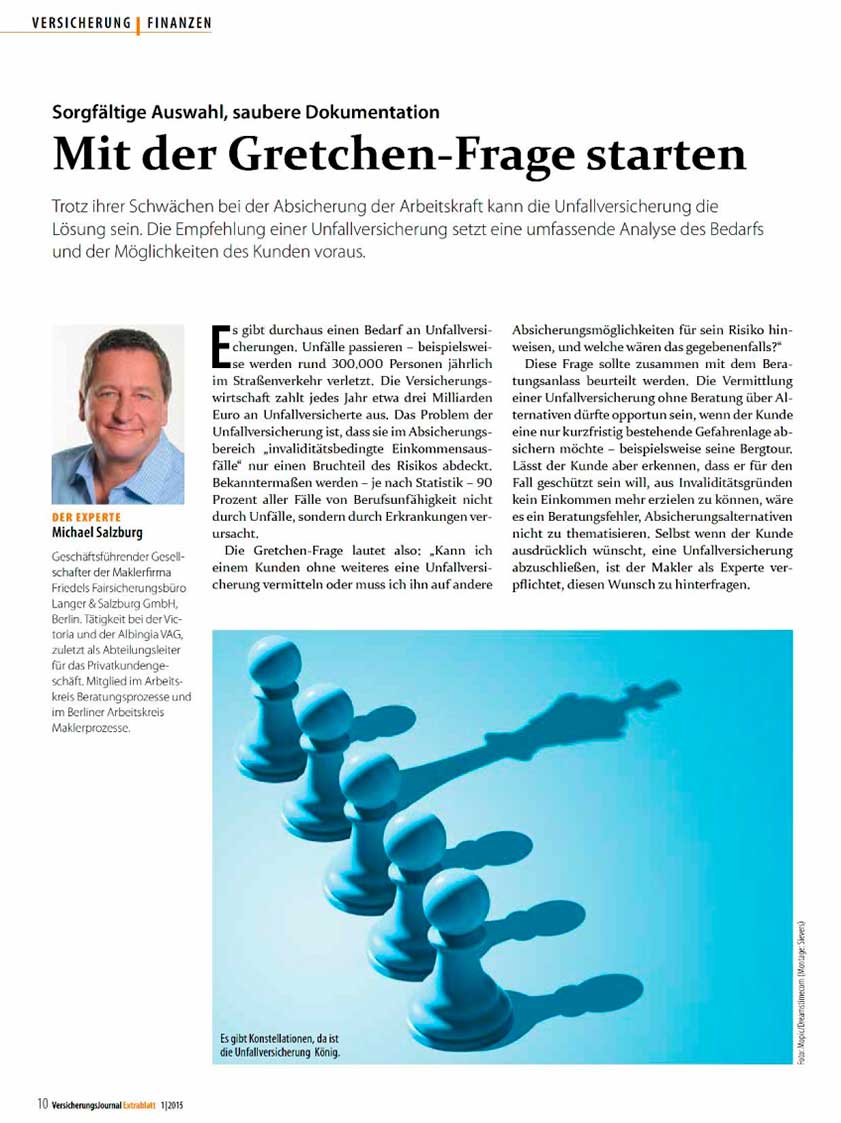 Unfallversicherung